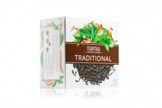 Чай черный TEAVITALL CLASSIC «Традиционный» / Black tea TEAVITALL CLASSIC «Traditional», 38 фильтр-пакетов